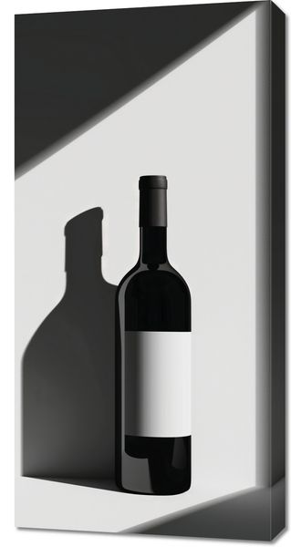 Obraz 50x100cm Butla Wina zdjęcie 1