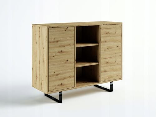 KOMODA LOFT INDUSTRIALNA 120 2D ARTISAN / POŁYSK na Arena.pl