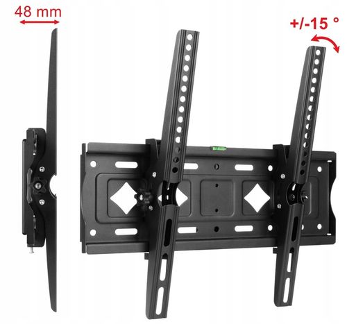 Super Mocny Uchwyt do Telewizora 25-80 cali 80kg Regulacja nachylenia na Arena.pl