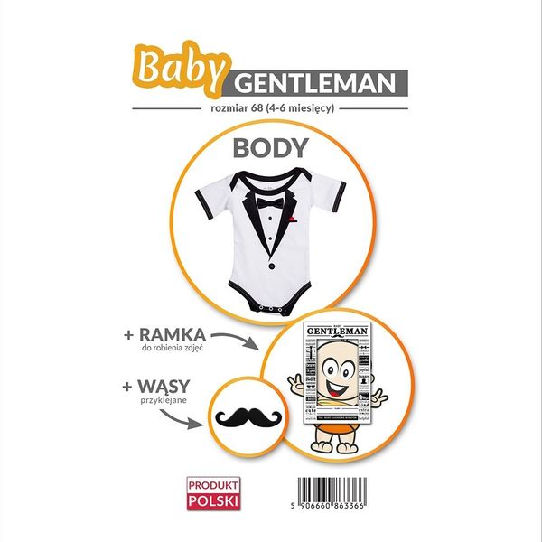 Baby Gentleman - Body - Rozmiar 68 zdjęcie 7