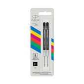 wkład do długopisu parker czarny f bl2szt 5417