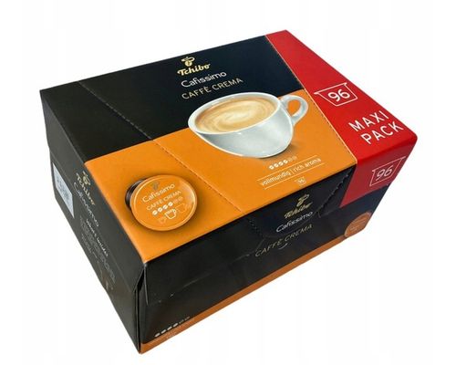 Tchibo Cafissimo Caffe Crema Vollmundig 96 kapsułek Import z Niemiec na Arena.pl