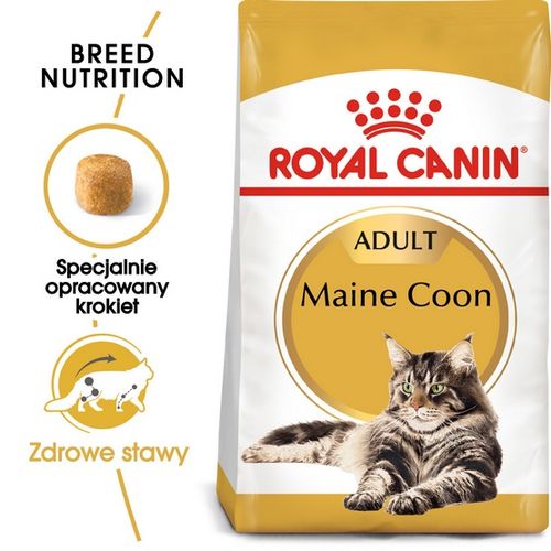Zdrowa karma sucha dla kotów dorosłych rasy maine coon - Royal Canin 400g na Arena.pl
