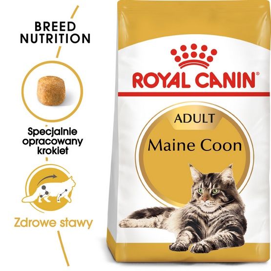 Zdrowa karma sucha dla kotów dorosłych rasy maine coon - Royal Canin 400g zdjęcie 2