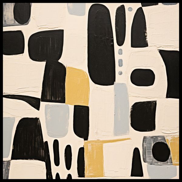 Plakat 60x60cm Geometria Cieni zdjęcie 2