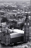 100 70CM OBRAZ PŁÓTNO LONDYN LOTU PTAKA PŁÓTNO RAMA