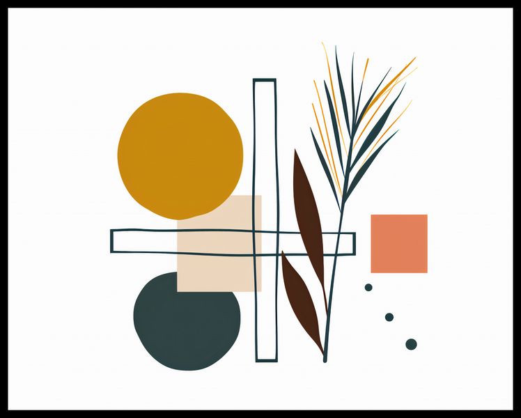Plakat 76x60,5cm Ogród Symetryczny zdjęcie 2
