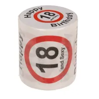 Papier Toaletowy na 18 Urodziny z napisem Happy & Sexy - Prezent na 18-stkę