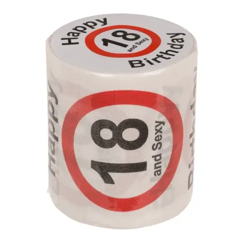 Papier Toaletowy na 18 Urodziny z napisem Happy & Sexy - Prezent na 18-stkę na Arena.pl