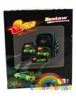 Plecak szkolny wielokomorowy Patio zielony