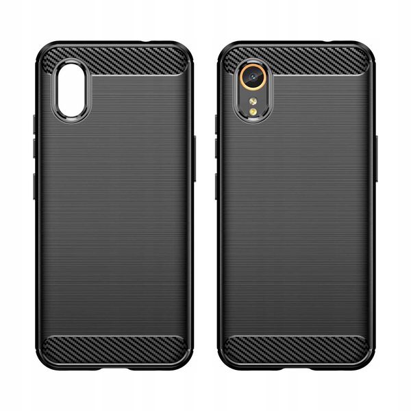 Spacecase Carbon Xcover 7 Black zdjęcie 4