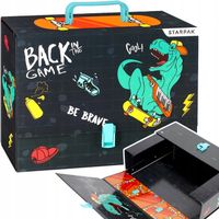 TECZKA Z RĄCZKĄ XXL GRUBA A4 DLA CHŁOPCA SKATE DINO DINOZAUR