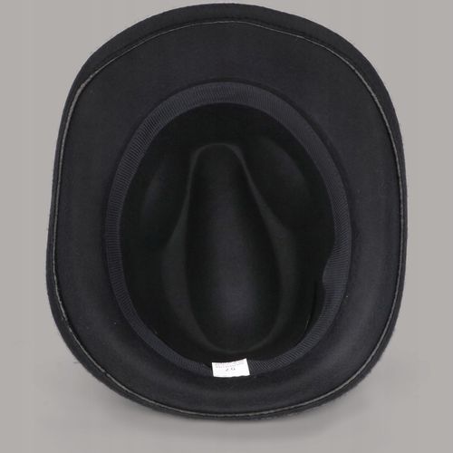 Kapelusz męski filcowy czarny na Arena.pl