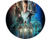 Opłatek na tort Stranger Things