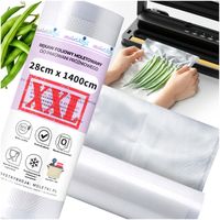 MEGA FOLIA XXL Worki do Pakowania Próżniowego ROLKA do ZGRZEWARKI 28x1400cm