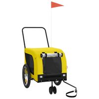 Przyczepka rowerowa dla zwierząt, tkanina Oxford i żelazo