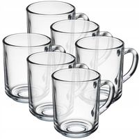 KADAX Szklanki Do Herbaty Kawy 240ml Komplet 6szt