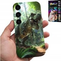 ETUI DO SAMSUNG GALAXY M55 5G - DINO DINOZAUR TYRANOZAUR CASE + SZKŁO
