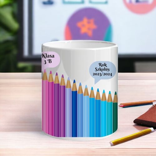 KUBEK Z NADRUKIEM PREZENT DLA NAUCZYCIELA WYCHOWAWCY PRZEDSZKOLANKI na Arena.pl