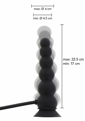 hidden desire inflatable suction plug expert silikonowy z pompką na Arena.pl