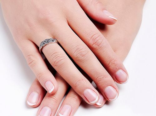 Srebrny pierścionek PDM2909 - Markazyty na Arena.pl