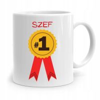 Kubek Prezent Dla Szefowej Szef Numer Jeden Z Nadrukiem Ze Zdjęciem