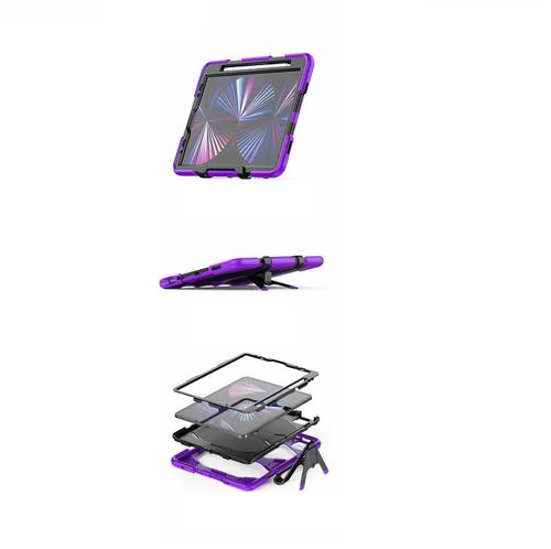 Etui do iPad Pro 11” i Air4/5 z Podstawką Miejscem na Rysik Fioletowe na Arena.pl