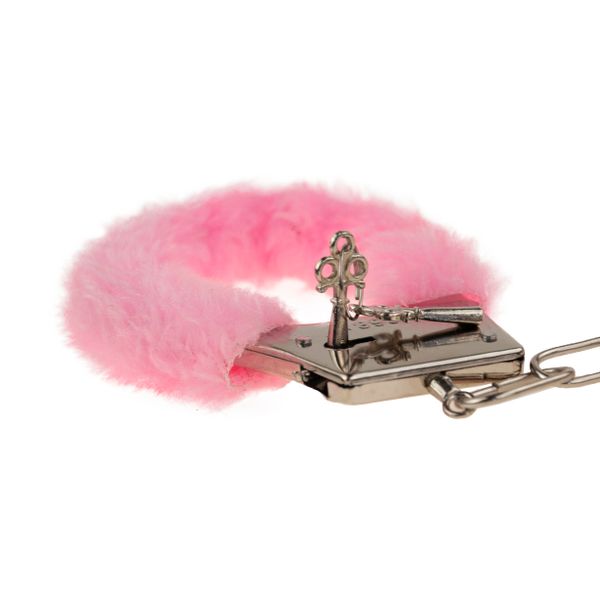 Metalowe Kajdanki Z Extra Grubym Futrem Kolory zdjęcie 9