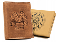 Męski portfel ze wzorem znaków zodiaku Always Wild