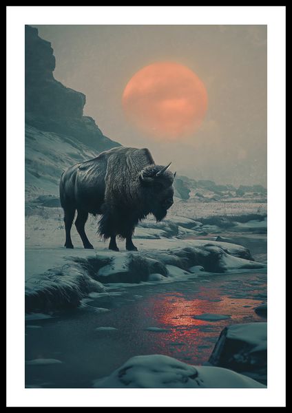 Plakat 40x60cm Żubrowy Monolit zdjęcie 3