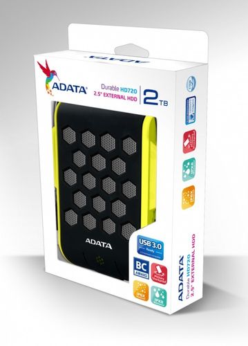 Adata DashDrive Durable HD720 2TB 2.5'' USB3.0 Zielony na Arena.pl