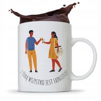 Kubek Prezent Dla Przyjaciela Wszystko Fajniejsze Z Nadrukiem Ze Zdjęciem