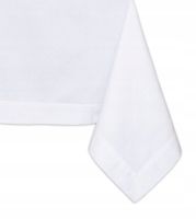 Obrus 140x240 plamoodporny KLASYCZNY biały biel