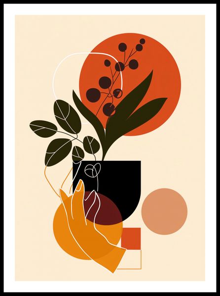 Plakat 50x70cm Dotyk Naturalności zdjęcie 3