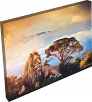 OBRAZ na płótnie widok zwierzęta Lewa 120x80