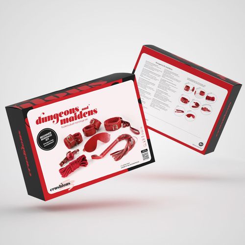 Crushious Dungeons & Maidens Bdsm Kit Red na Arena.pl