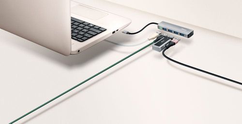 Hub Adapter USB-C 4x USB-A 3.2 PC Laptop MacBook na Arena.pl