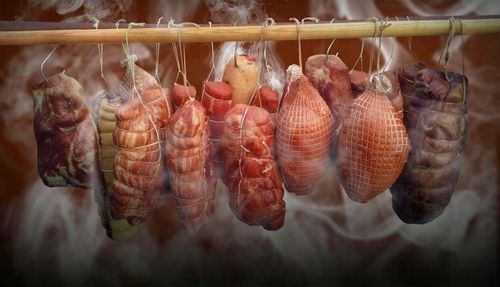 WĘDZARNIA DREWNIANA DOMOWA OGRODOWA WĘDZARNIK PALENISKO RURY GOTOWY ZESTAW na Arena.pl