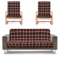 Narzuta Na Wersalkę I Fotele Czekoladowo Brązowa 22556