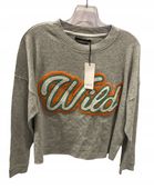 SET 61843 BLUZA SZARY DAMSKIE 38