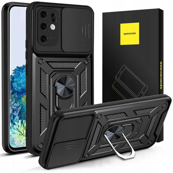 Spacecase Camring Galaxy S20+ Black zdjęcie 1