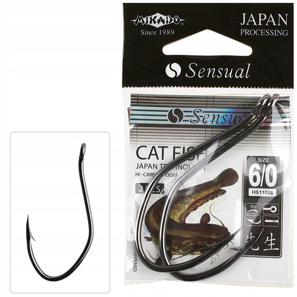 MIKADO - HACZYK - SENSUAL - CAT FISH nr 6/0 BN - o zdjęcie 1