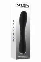 selopa midnight magic masażer intymny silikonowy 10 trybow usb czarny