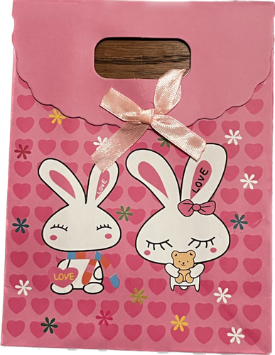 Torebka na Rzepy Różowa z Króliczkami na Arena.pl