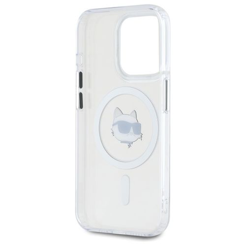 Etui Karl Lagerfeld do iPhone 15 Pro Max, Biały, MagSafe na Arena.pl