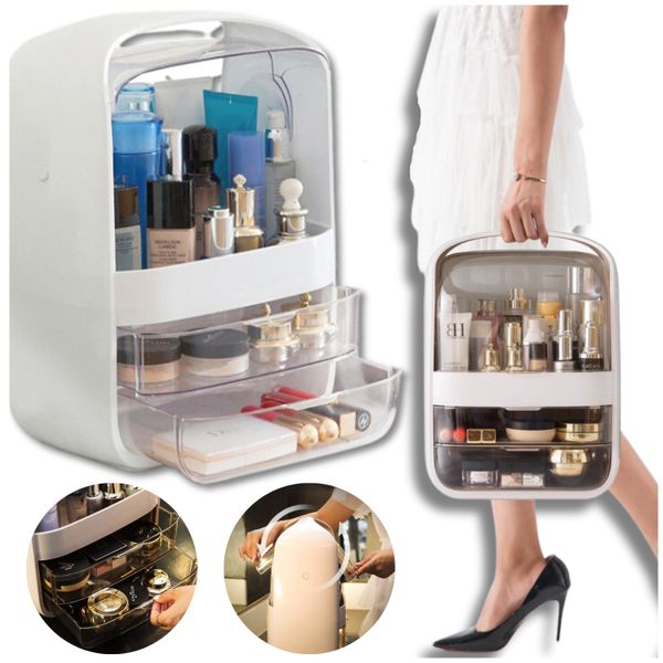 Duży organizer kuferek na kosmetyki zdjęcie 1