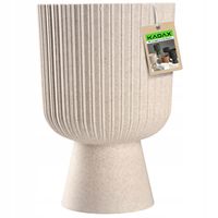 KADAX Doniczka Donica Osłonka Gazon 18cm Beż Eko