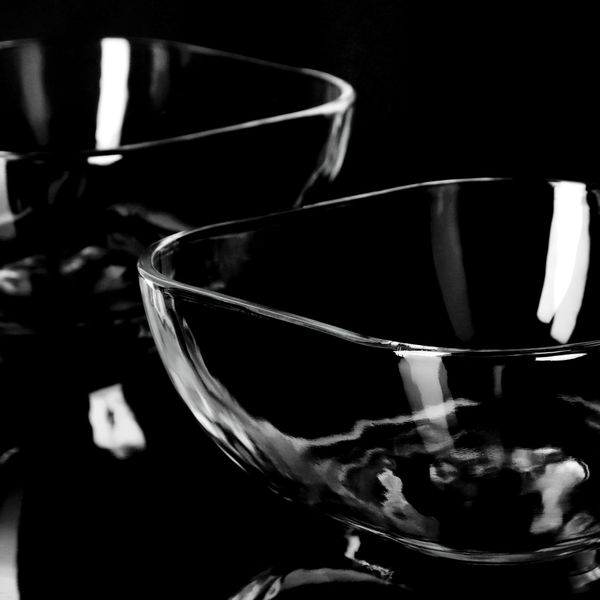 KADAX Salaterka Miska Szklana 16cm Przekąski 2szt zdjęcie 10