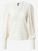 PIECES Bluzka 'PCChristy' w kolorze Kremowy XXL