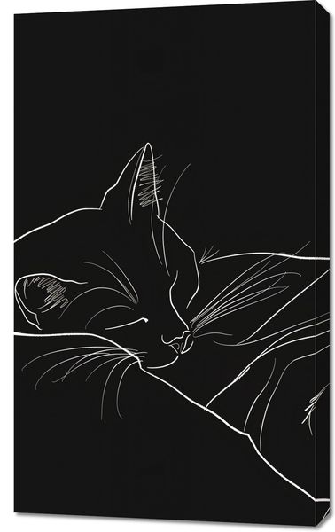 Obraz 60x100cm Nocny Spokój zdjęcie 1